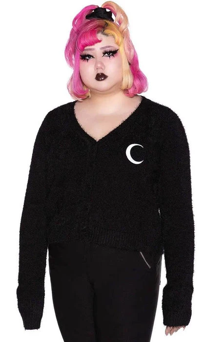 KILLSTAR The Moon Crescent | KNIT CARDIGAN^ - Image 3