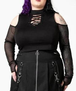 KILLSTAR All Dark Half | LONG SLEEVE TOP 8 KILLSTAR All Dark Half | LONG SLEEVE TOP -VERA’S EYECANDY Shop killstar dark half long sleeve top 7 ccb925f7 fc94 4430 b65e 91dd011c6345 700x700