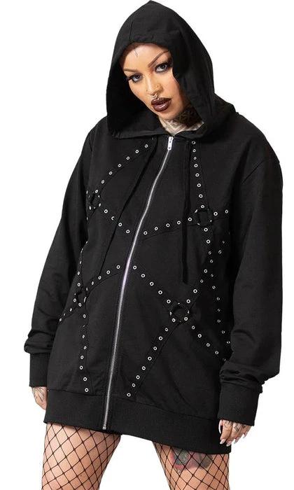 KILLSTAR Grunge Deadlock | ZIP HOODIE* 3 KILLSTAR Grunge Deadlock | ZIP HOODIE*
