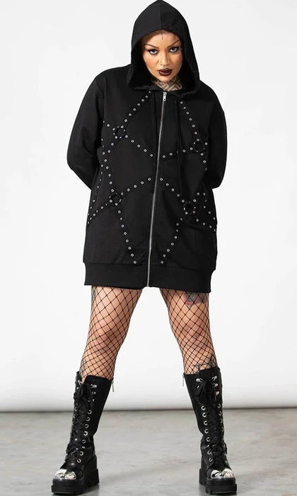 KILLSTAR Grunge Deadlock | ZIP HOODIE* 8 KILLSTAR Grunge Deadlock | ZIP HOODIE* - Image 6
