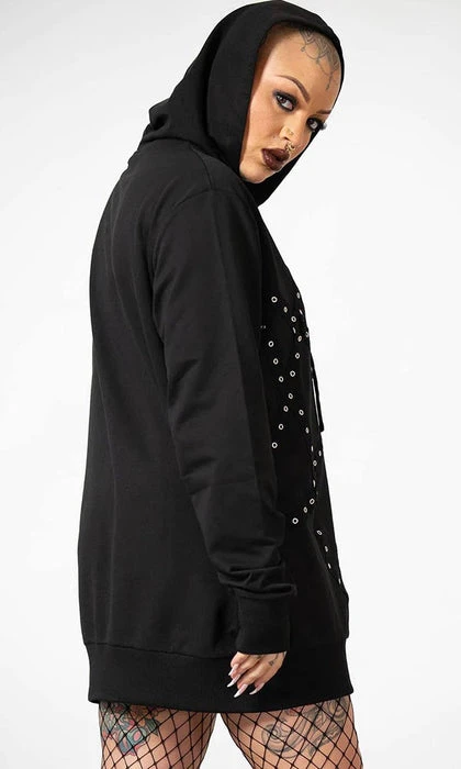 KILLSTAR Grunge Deadlock | ZIP HOODIE* 7 KILLSTAR Grunge Deadlock | ZIP HOODIE* - Image 5
