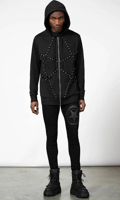 KILLSTAR Grunge Deadlock | ZIP HOODIE* 9 KILLSTAR Grunge Deadlock | ZIP HOODIE* - Image 7