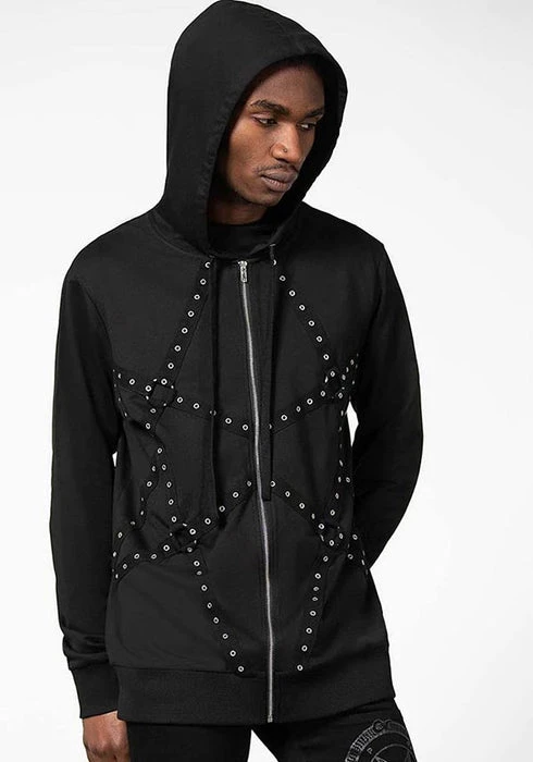 KILLSTAR Grunge Deadlock | ZIP HOODIE* 5 KILLSTAR Grunge Deadlock | ZIP HOODIE* - Image 3