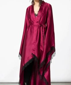 KILLSTAR All Deadly Daze [Blood] | SATIN ROBE*