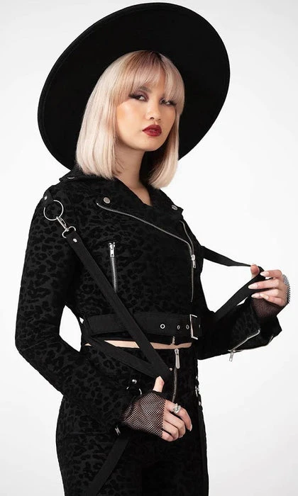 KILLSTAR Punky Colour Demon Claw | BIKER JACKET - Image 5