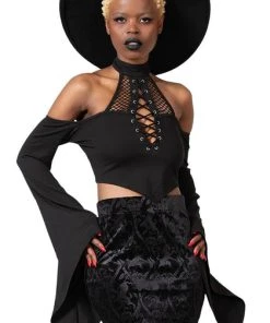 KILLSTAR All Doom Duchess [Black] | SKIRT