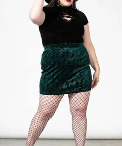 KILLSTAR All Doom Duchess [Emerald] | SKIRT -VERA’S EYECANDY Shop killstar doom duchess emerald skirt 6 fc25cd86 731f 48f5 8e5f 35503cdf9dff 700x700