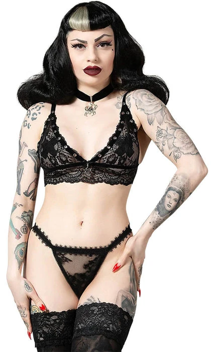 KILLSTAR Fetish Be Veiled | LACE PANTY - Image 3