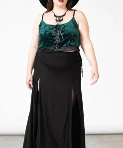 KILLSTAR All Fabled [Emerald] | TANK TOP -VERA’S EYECANDY Shop killstar fabled emerald tank top 10 6d792529 f8e2 44f0 8fe5 74e74bd5e64e 700x700