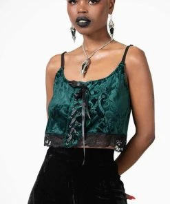 KILLSTAR All Fabled [Emerald] | TANK TOP -VERA’S EYECANDY Shop killstar fabled emerald tank top 4 08c2af0d b883 4da7 b6a3 9969e33850c2 700x700