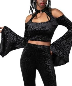 KILLSTAR All Felinology [Black] | CROP TOP* -VERA’S EYECANDY Shop killstar felinology black crop top 1 8e32174f a7ef 48b7 b89e 0ff549c4ec93 700x700