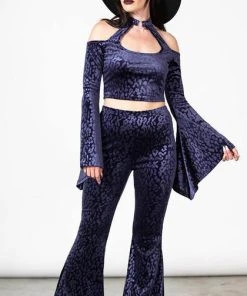 KILLSTAR All Ferine [Plum] | BELL BOTTOMS* -VERA’S EYECANDY Shop killstar ferine plum bell bottoms 2 3d16f623 415a 416b a99d e4208ebe49b3 700x700