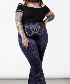 KILLSTAR All Ferine [Plum] | BELL BOTTOMS*