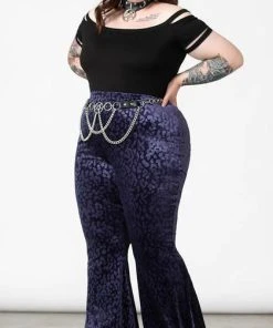 KILLSTAR All Ferine [Plum] | BELL BOTTOMS* -VERA’S EYECANDY Shop killstar ferine plum bell bottoms 5 b6fa9118 f1d5 4ba7 8275 c42785cd5b42 700x700