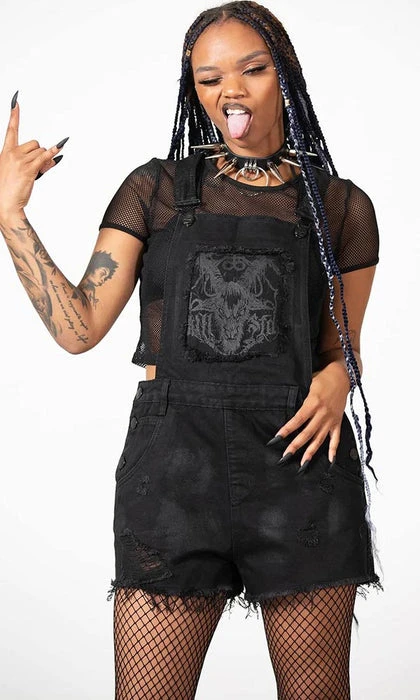 KILLSTAR Foreteller Patch | DENIM OVERALLS 7 KILLSTAR Foreteller Patch | DENIM OVERALLS - Image 5