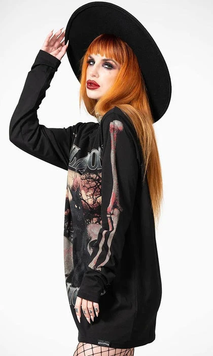 Full Moon | LONG SLEEVE TOP KILLSTAR Cats Full Moon | LONG SLEEVE TOP -VERA’S EYECANDY Shop killstar full moon long sleeve top 2 768ca7c9 843b 4627 a69d