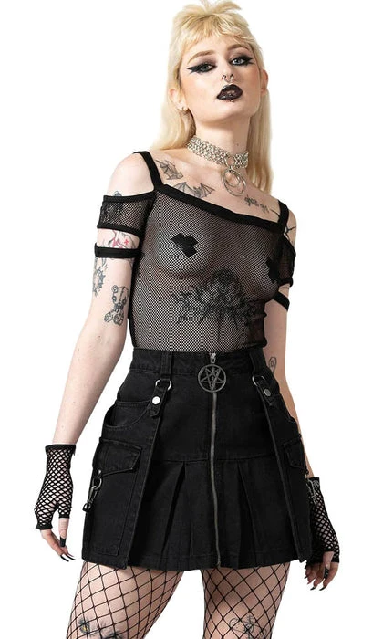 Geiger Zip | MINI SKIRT** KILLSTAR Pentacles & Pentagrams Geiger Zip | MINI SKIRT** -VERA’S EYECANDY Shop killstar geiger zip mini skirt 1 85d2565e 76fa 4bf6 bbb8