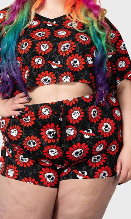 KILLSTAR Pentacles & Pentagrams Gloom Bloom | SHORTS - Image 6