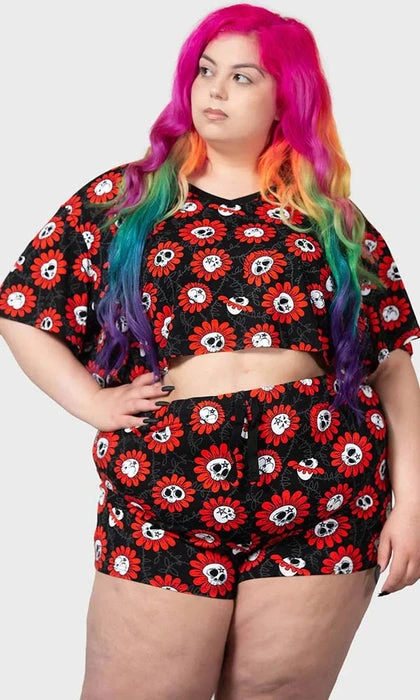 KILLSTAR Pentacles & Pentagrams Gloom Bloom | SHORTS - Image 8