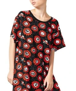 KILLSTAR Pentacles & Pentagrams Gloomy Blossom | SLEEP SHIRT