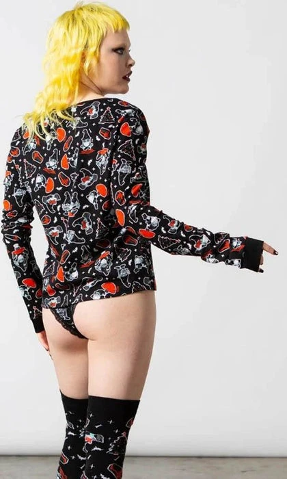 KILLSTAR The Nightmare Before Christmas Gnomies | LONG SLEEVE TOP** - Image 4