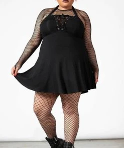 KILLSTAR Skulls Gothica | HALTER DRESS** -VERA’S EYECANDY Shop killstar gothica halter dress 5 39f62c3c 75c7 4949 9aab 6d9fad3e3929 700x700