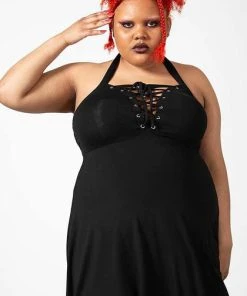 KILLSTAR Skulls Gothica | HALTER DRESS** -VERA’S EYECANDY Shop killstar gothica halter dress 6 c8629e02 130b 4b93 b657 560f489faffc 700x700