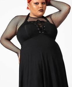 KILLSTAR Skulls Gothica | HALTER DRESS** -VERA’S EYECANDY Shop killstar gothica halter dress 9 b3c66814 eddb 40cd 8792 d1408c995e85 700x700