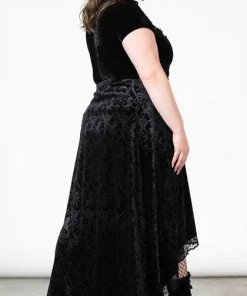 KILLSTAR All Grailed [Black] | MAXI SKIRT -VERA’S EYECANDY Shop killstar grailed black maxi skirt 6 713ca356 7f41 4b55 9ef4 24666ce96260 700x700