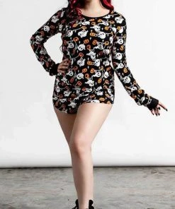 KILLSTAR Ghosts Haunted Pumpkin | LONG SLEEVE TOP -VERA’S EYECANDY Shop killstar haunted pumpkin long sleeve top 3 9def789b b5b5 4bcd afe3 0855ca70496e 700x700