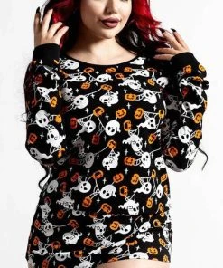 KILLSTAR Ghosts Haunted Pumpkin | LONG SLEEVE TOP -VERA’S EYECANDY Shop killstar haunted pumpkin long sleeve top 4 b86f3905 139b 47db b852 3f786612edea 700x700