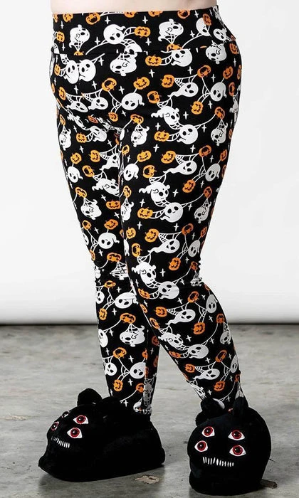 KILLSTAR Ghosts Haunted Pumpkin | LOUNGE LEGGINGS** - Image 3