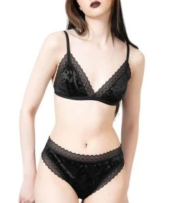 KILLSTAR Valentines Hear Me Roar [Black] | BRALET