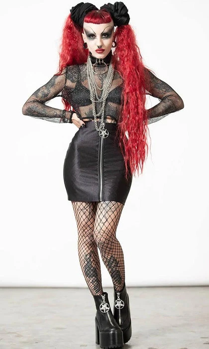 KILLSTAR Punky Colour Hellia | FISHNET TOP - Image 2