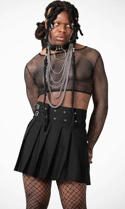 KILLSTAR Punky Colour Hellia | FISHNET TOP - Image 4