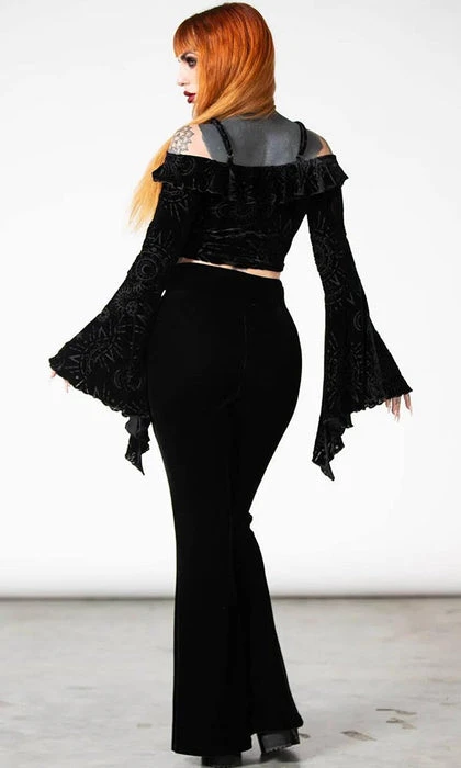 KILLSTAR The Moon Hellmina | Burnout BARDOT TOP* - Image 2