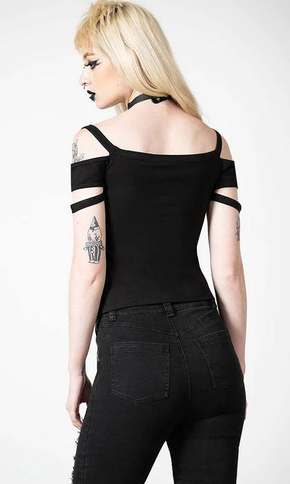 KILLSTAR Punky Colour Huntly | BARDOT TOP - Image 2