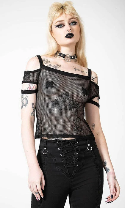 Huntly | Fishnet BARDOT TOP* KILLSTAR All Huntly | Fishnet BARDOT TOP* -VERA’S EYECANDY Shop killstar huntly fishnet bardot top 2 83e135a7 fc56 4e11 ae86