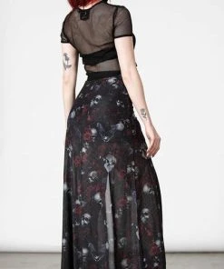 KILLSTAR Bats Kleadora | MESH MAXI SKIRT -VERA’S EYECANDY Shop killstar kleadora mesh maxi skirt 5 aaa3d0f0 1483 4276 a2fd 8f6e4e2c804d 700x700
