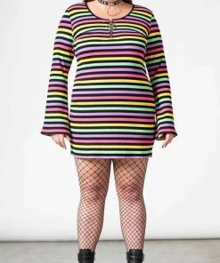 KILLSTAR Kawaii Lick The Rainbow | RIBBED DRESS -VERA’S EYECANDY Shop killstar lick the rainbow ribbed dress 9 c2b2a412 d6f6 4ec6 92e2 5622c2e79223 700x700
