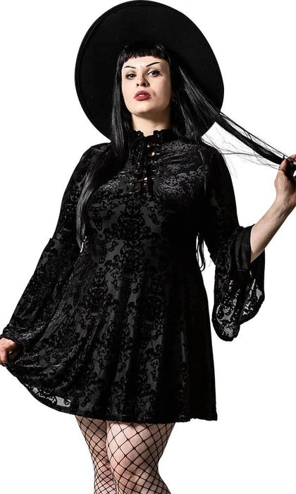 KILLSTAR All Lost Kingdom | LACE-UP DRESS** - Image 2