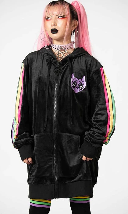 Lounge Wizard | VELOUR HOODIE KILLSTAR Mens Clothing Lounge Wizard | VELOUR HOODIE -VERA’S EYECANDY Shop killstar lounge wizard velour hoodie 1 219268ee aaef 4801 abdc