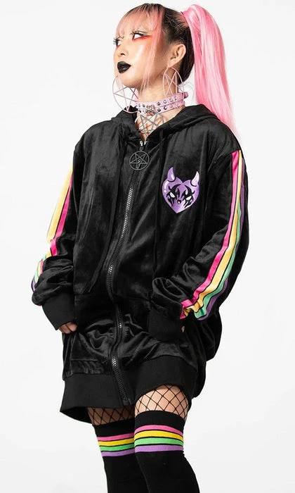 Lounge Wizard | VELOUR HOODIE KILLSTAR Mens Clothing Lounge Wizard | VELOUR HOODIE -VERA’S EYECANDY Shop killstar lounge wizard velour hoodie 2 b221cfa3 e136 465c bd30