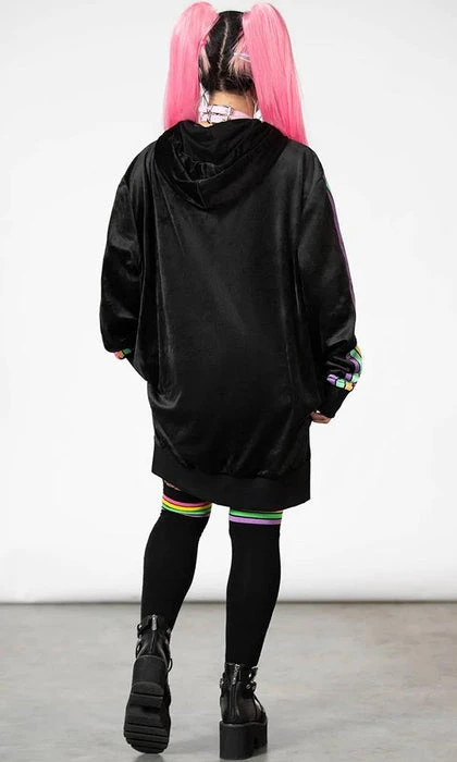 Lounge Wizard | VELOUR HOODIE KILLSTAR Mens Clothing Lounge Wizard | VELOUR HOODIE -VERA’S EYECANDY Shop killstar lounge wizard velour hoodie 3 4e50cc0a 4b20 439b 882e