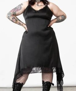 KILLSTAR All Loya Satin | MAXI DRESS