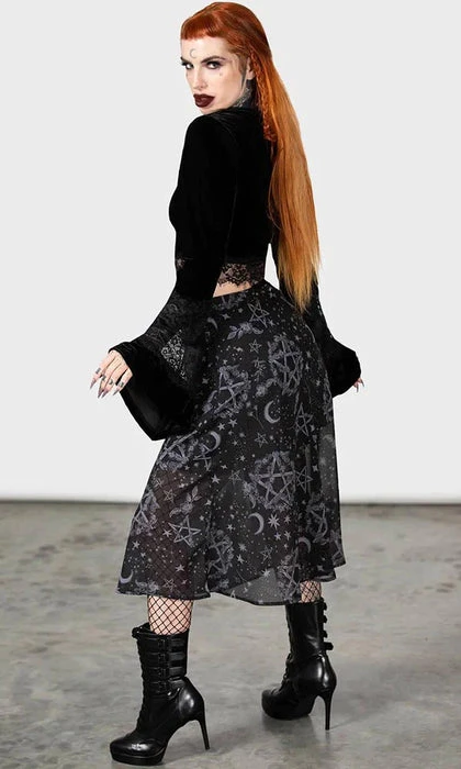 KILLSTAR The Moon Luella Bias | MIDI SKIRT - Image 5