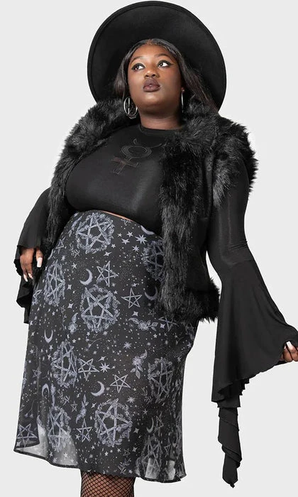 KILLSTAR The Moon Luella Bias | MIDI SKIRT - Image 2