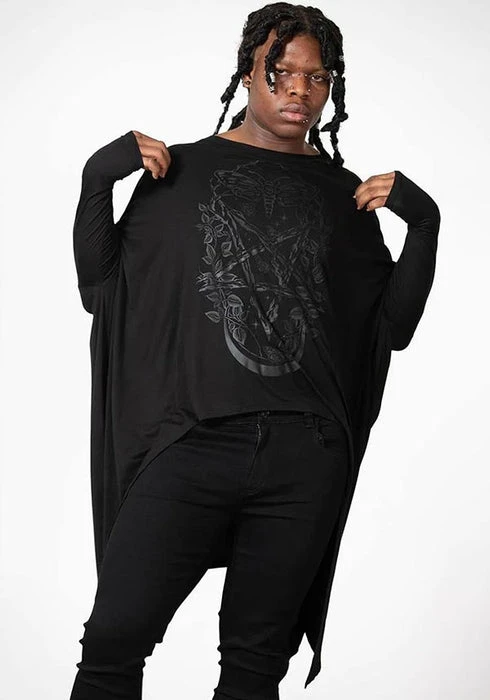 KILLSTAR Mens Clothing Lunar | OVERSIZED TOP 4 KILLSTAR Mens Clothing Lunar | OVERSIZED TOP - Image 2