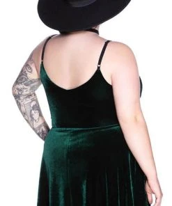 KILLSTAR All Magica [Emerald] | SKATER DRESS -VERA’S EYECANDY Shop killstar magica emerald skater dress 4 7a78cba0 0262 4af6 940c 543f3ccadcee 700x700