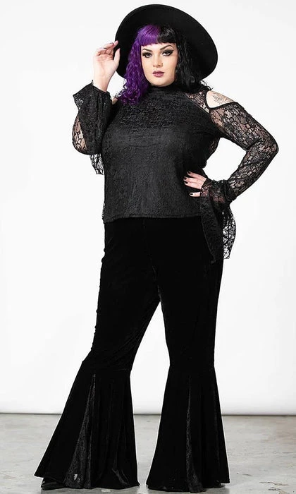 Marisol Velvet | BELL BOTTOMS* KILLSTAR All Marisol Velvet | BELL BOTTOMS* -VERA’S EYECANDY Shop killstar marisol velvet bell bottoms 7 db26c051 37a5 458f beea